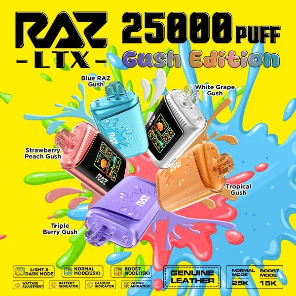 RAZ LTX 25K DISPOSABLE *GUSH EDITION*