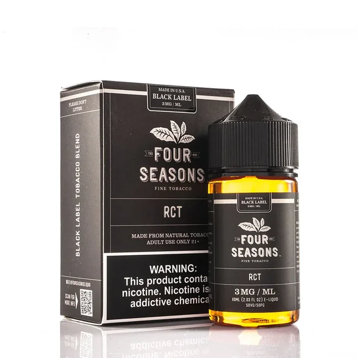 RCT – Four Seasons E-Juice [Naturally-Extracted]