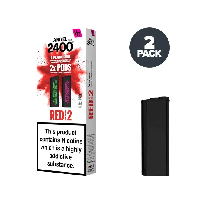 Red Edition 2 Angel 2400 Pre-filled Pods by Vapes Bars