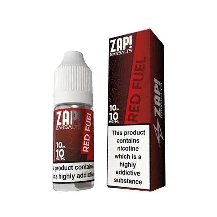 Red Fuel 10ml Nic Salt E-Liquid by Zap! Bar Salts