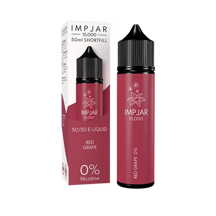 Red Grape 50ml Shortfill E-Liquid by Imp Jar