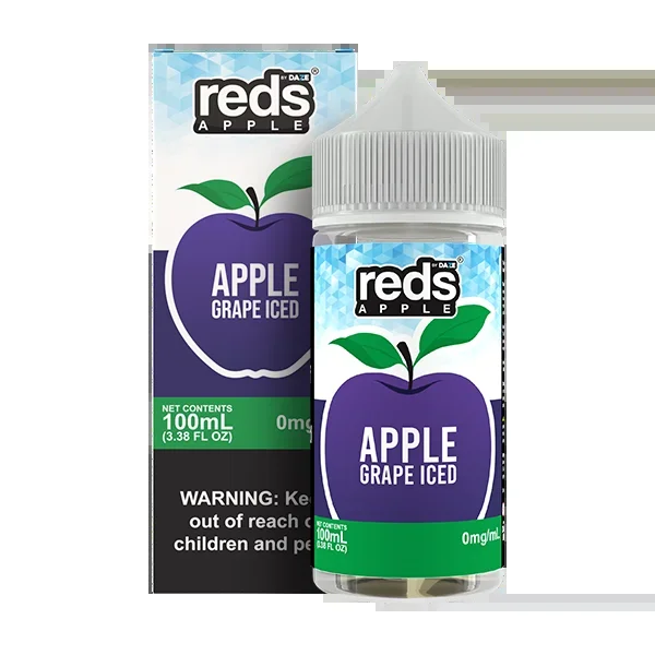 Reds Apple Grape Iced eJuice