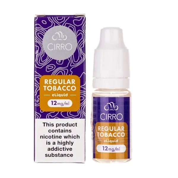 Regular Tobacco E-Liquid by Cirro