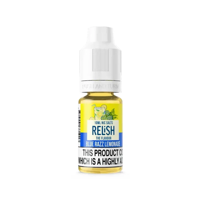 Relish Blue Razz Lemonade 10ml Nic Salt