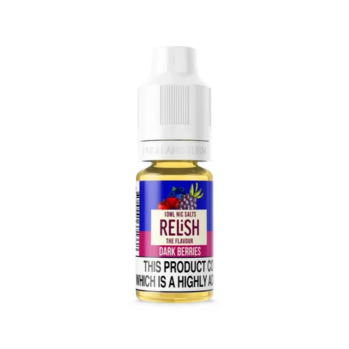 Relish Dark Berries 10ml Nic Salt