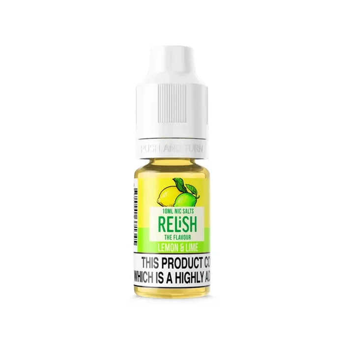 Relish Lemon & Lime 10ml Nic Salt