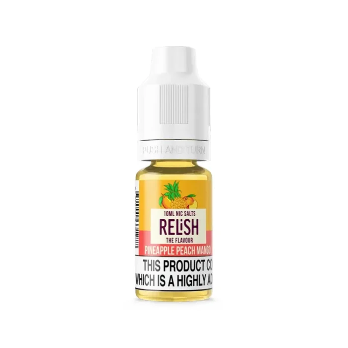 Relish Pineapple Peach Mango 10ml Nic Salt