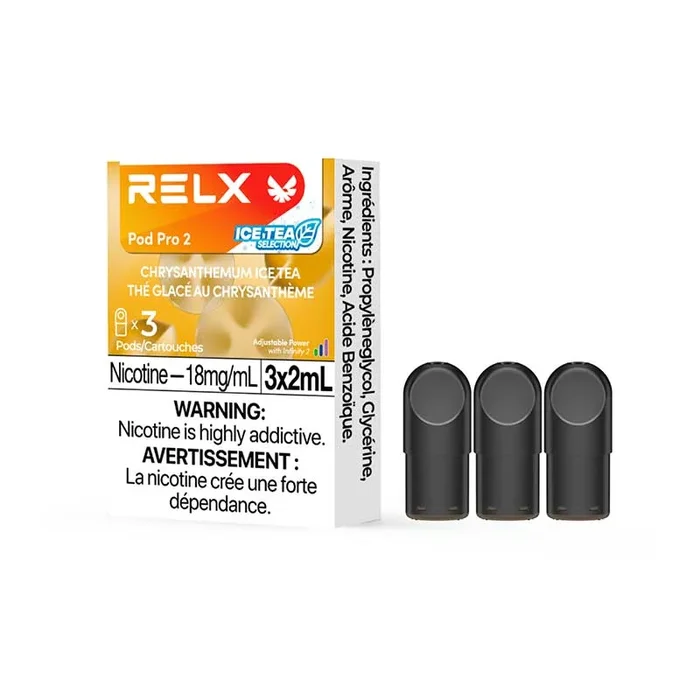 RELX Pod Pro 2 – Chrysanthemum Ice Tea (3 Pack)