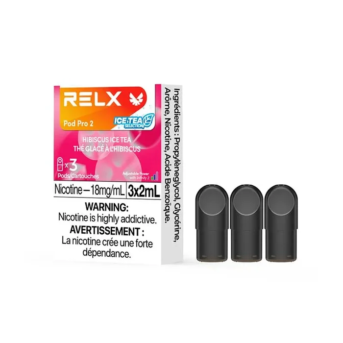 RELX Pod Pro 2 – Hibiscus Ice Tea (3 Pack)