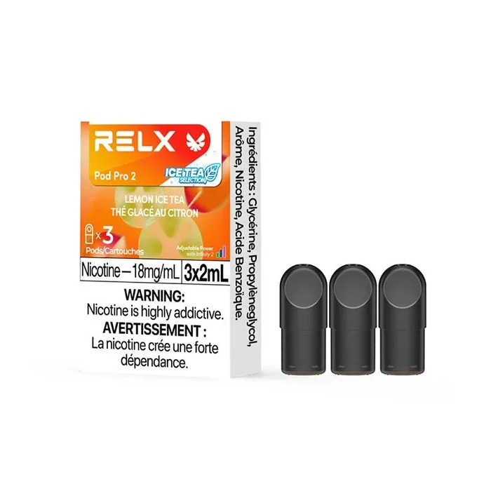 RELX Pod Pro 2 – Lemon Ice Tea (3 Pack) (ON)