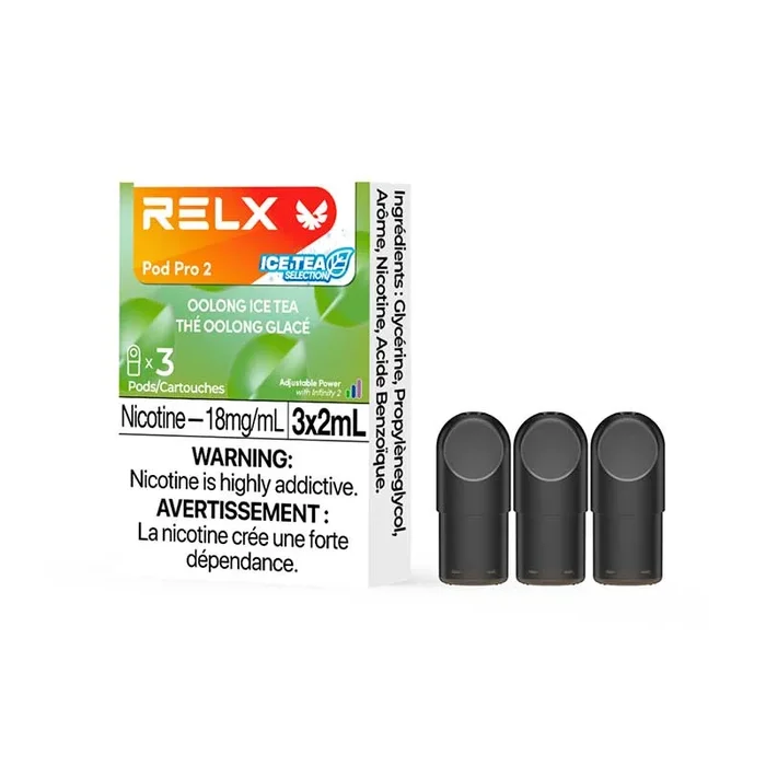RELX Pod Pro 2 – Oolong Ice Tea (3 Pack) (ON)
