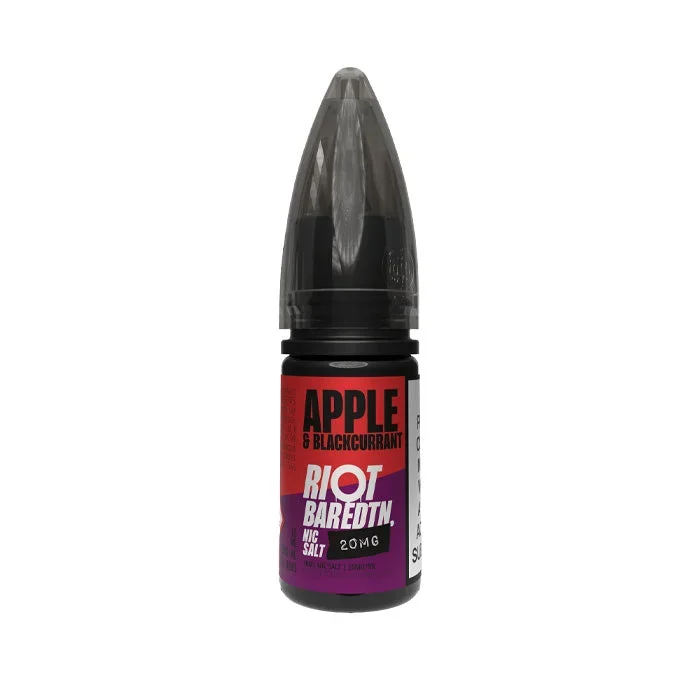 Riot Squad BAR EDTN Apple & Blackcurrant 10ml Nic Salt E-Liquid