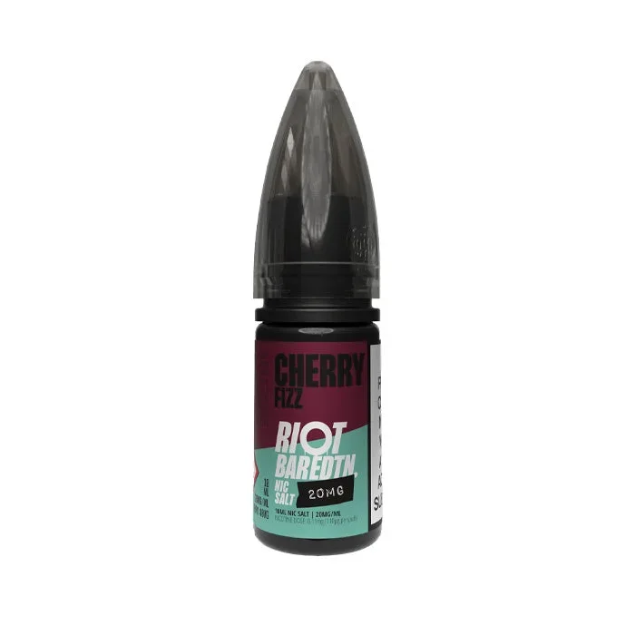 Riot Squad BAR EDTN Cherry Fizz 10ml Nic Salt E-Liquid