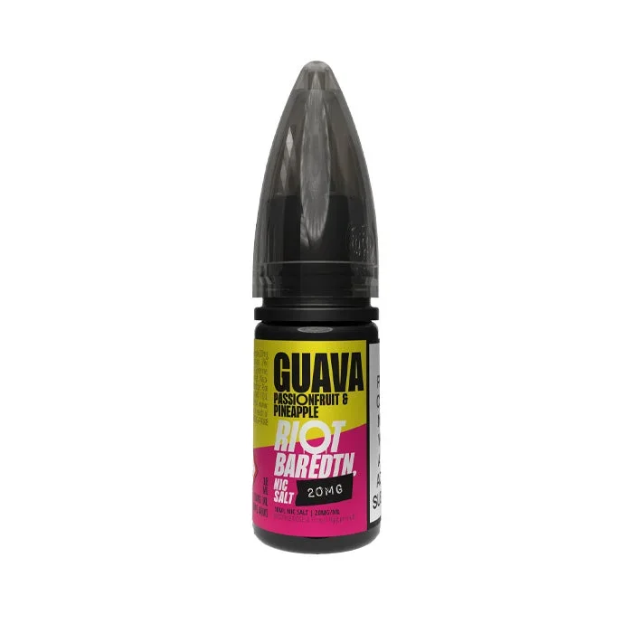 Riot Squad BAR EDTN Guava Passionfruit & Pineapple 10ml Nic Salt E-Liquid