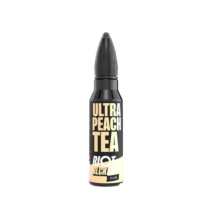 Riot Squad Blck Edtn Ultra Peach Tea 50ml Shortfill E-Liquid – 2 Pack