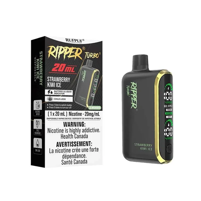 Ripper Turbo 3 30K Disposable – Strawberry Kiwi Ice