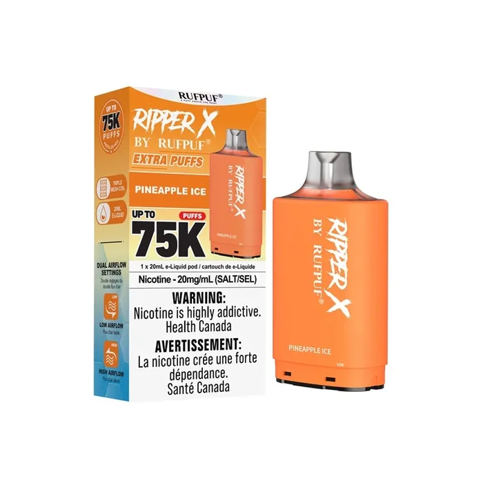 Ripper X Pod by Rufpuf 75K – Pineapple Ice (ON)