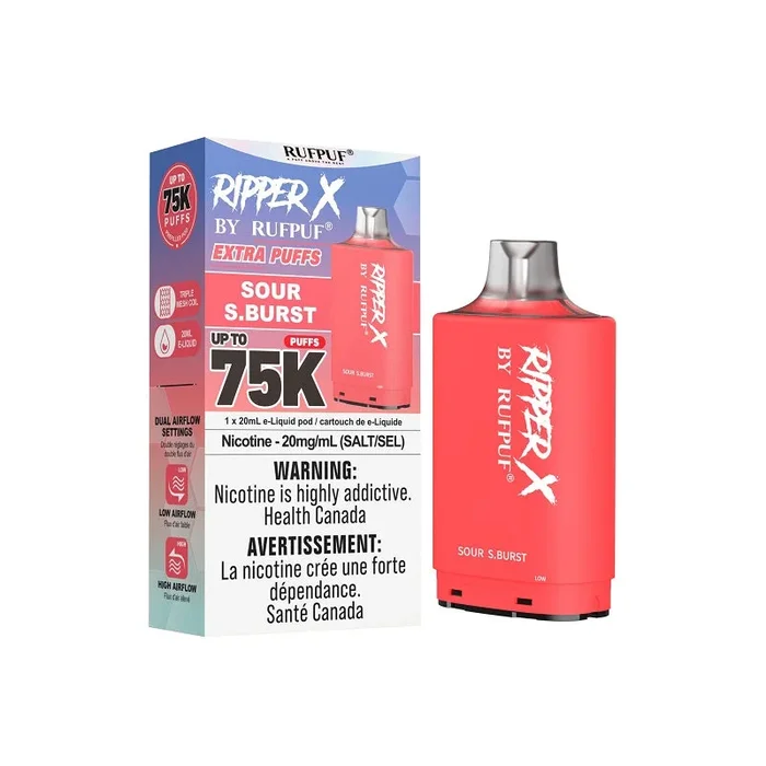 Ripper X Pod by Rufpuf 75K – Sour S. Burst (ON)