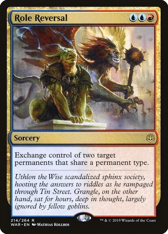 Role Reversal (214) (WAR)