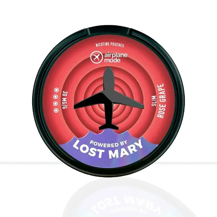 Rose Grape Lost Mary Airplane Mode Nicotine Pouches