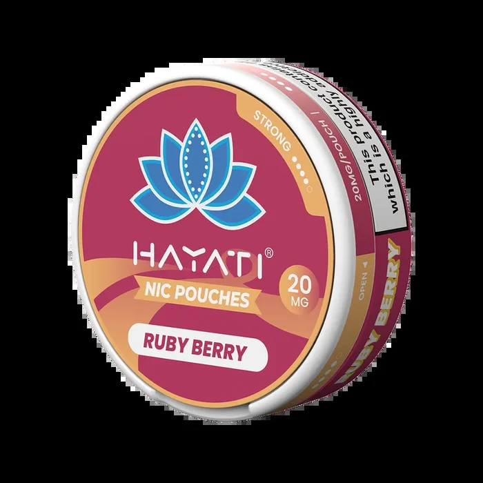 Ruby Berry Hayati Nicotine Pouches