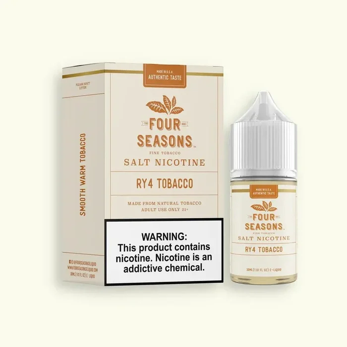 RY4 Tobacco – Four Seasons Salt 30mL