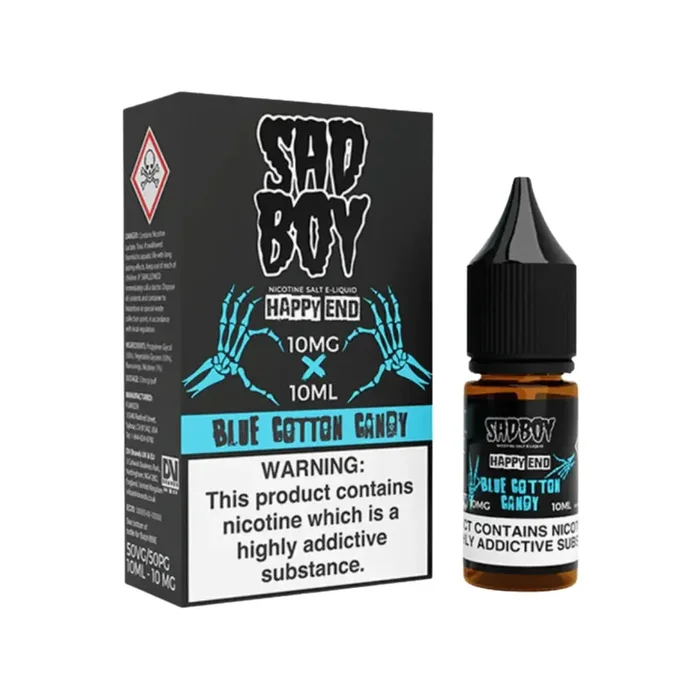 Sadboy Blue Cotton Candy 10ml Nic Salt