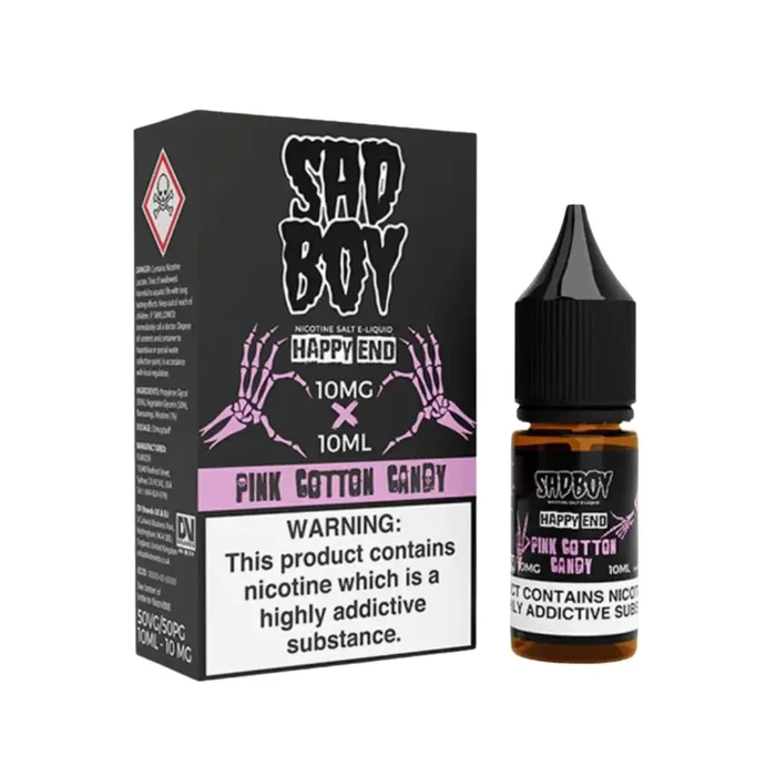 Sadboy Pink Cotton Candy 10ml Nic Salt