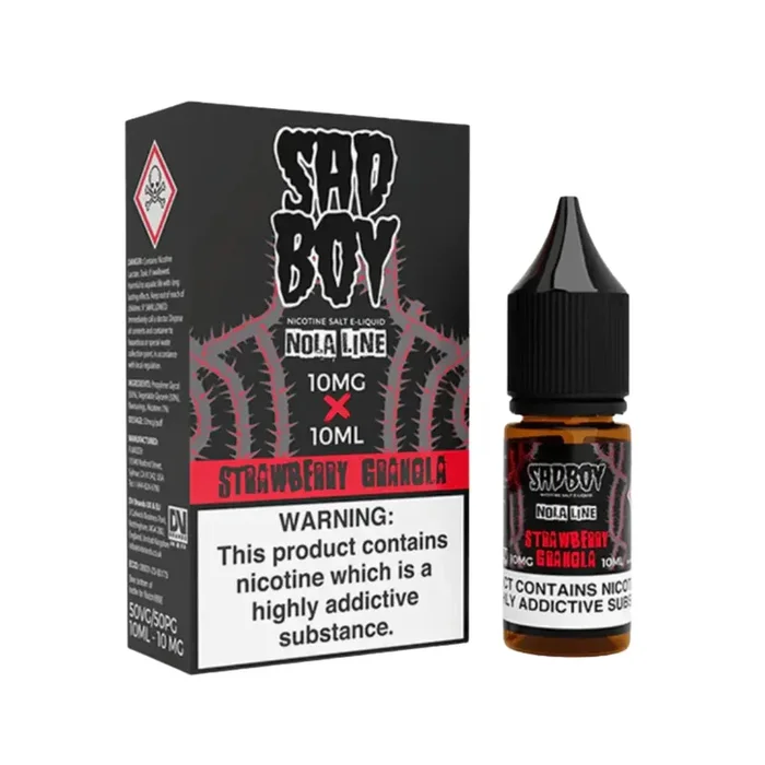 Sadboy Strawberry Granola 10ml Nic Salt