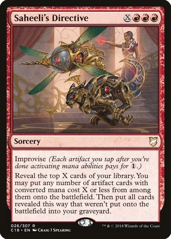 Saheeli’s Directive (26) (C18)