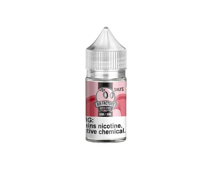 SALT FACTORY E-LIQUIDS ICED CHEE