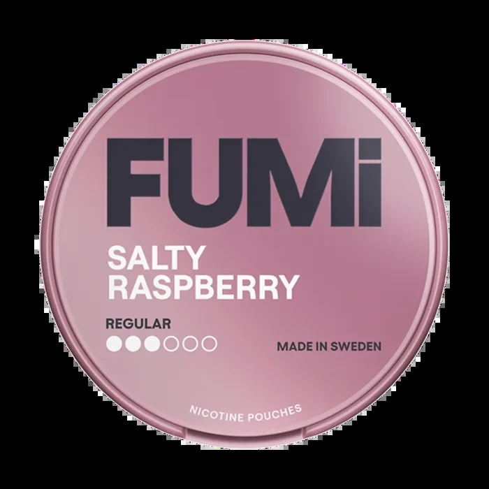 Salty Raspberry FUMI Nicotine Pouches