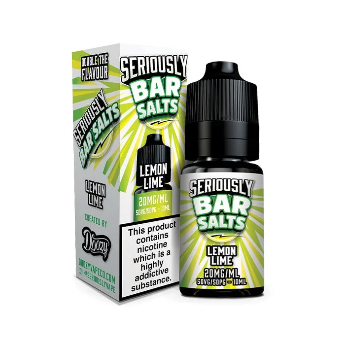 Seriously Bar Salts Lemon Lime 10ml Nic Salt E-Liquid