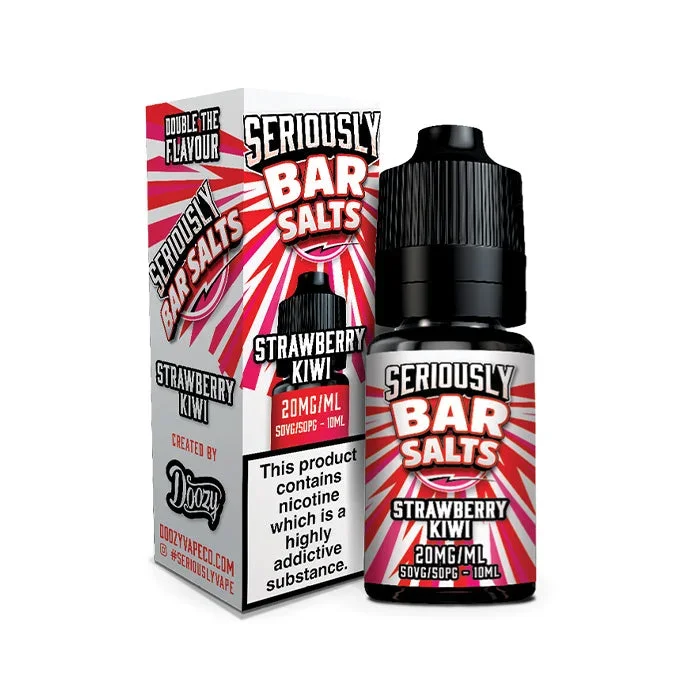 Seriously Bar Salts Strawberry Kiwi 10ml Nic Salt E-Liquid