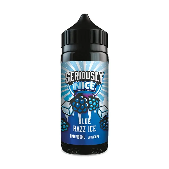 Seriously Nice Blue Razz Ice – 100ml Shortfill E-Liquid