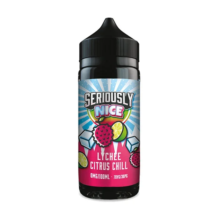 Seriously Nice Lychee Citrus Chill – 100ml Shortfill E-Liquid