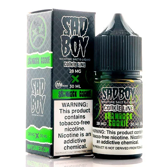 Shamrock Cookie Salt – Sadboy E-Juice