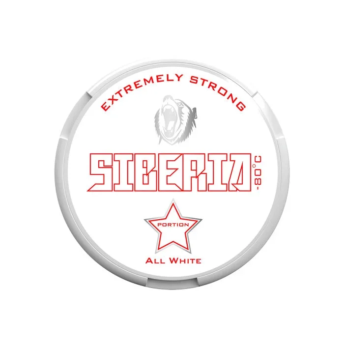 Siberia All White Original Nicotine Pouches