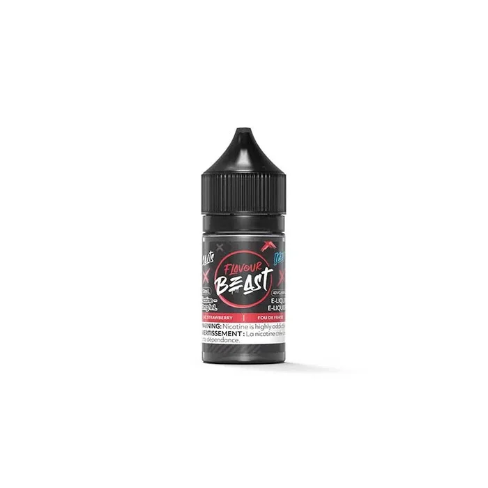 Sic Strawberry Iced Salt by Flavour Beast E-Liquid