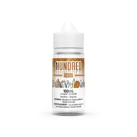 Sinful by Hundred E-Liquid 100mL (ON)