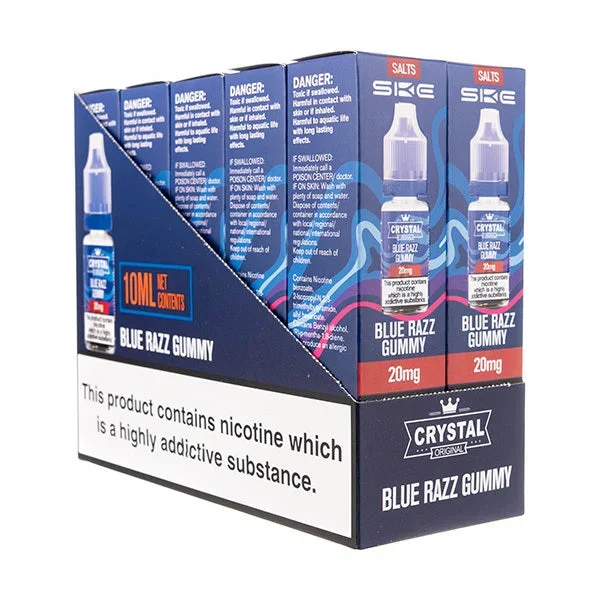 SKE Crystal Nic Salt E-Liquids – Pack of 10