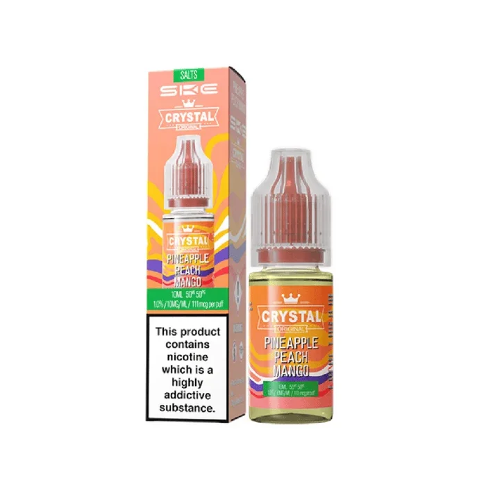SKE Crystal Pineapple Peach Mango 10ml Nic Salt E-liquid