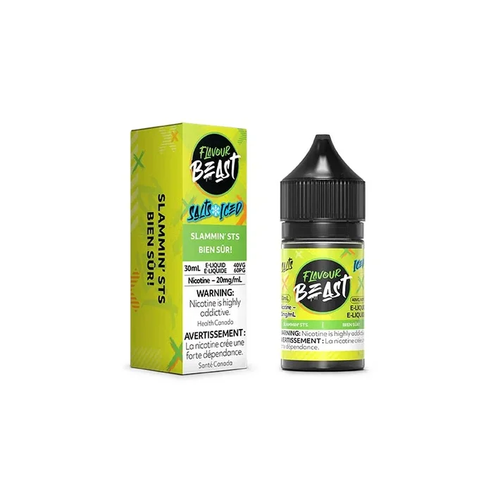 Slammin’ STS Iced Salt by Flavour Beast E-Liquid (ON)