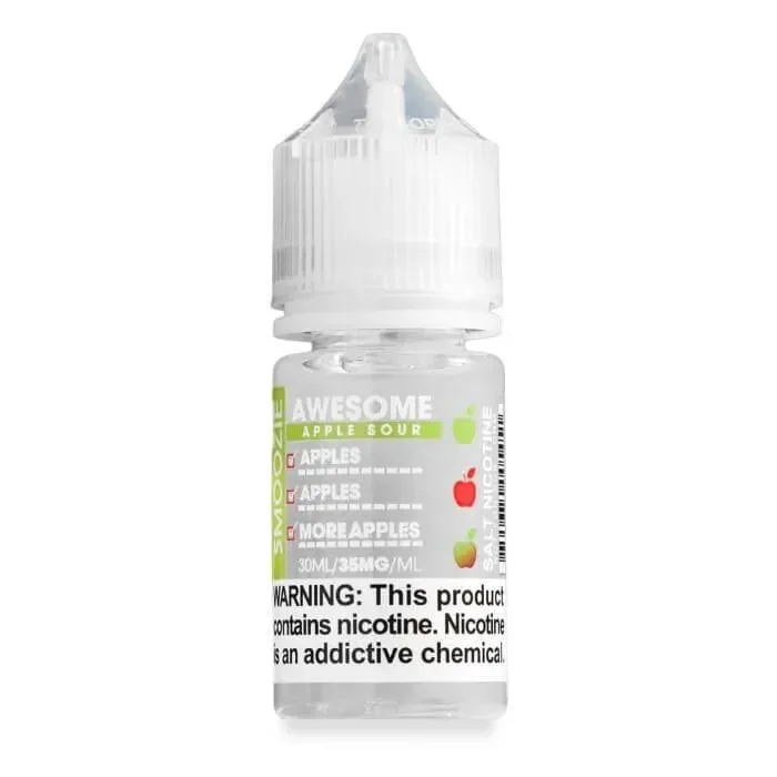 Smoozie Awesome Apple Sour Nicotine Salt by Apollo