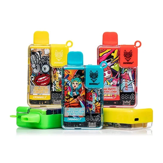 SnowWolf Easy Smart Disposable Vape – 9,000 Puffs