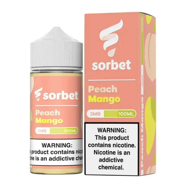 Sorbet Pop 100mL – Peach Mango –