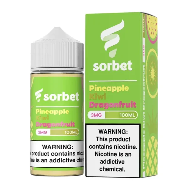 Sorbet Pop 100mL – Pineapple Kiwi Dragon Fruit –