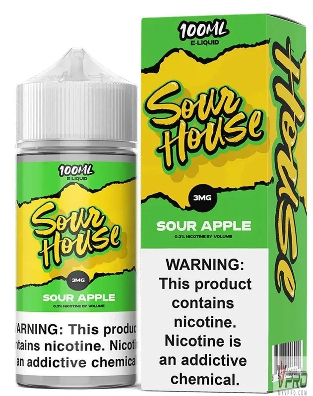 Sour Apple – Sour House 100mL