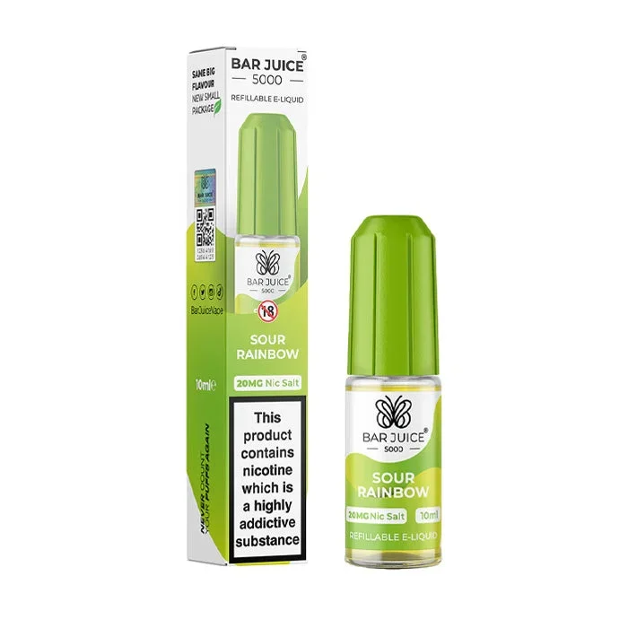 Sour Rainbow Nicotine Salt by Bar Juice 5000