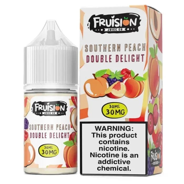 Southern Peach Delight Nicotine Salt by Fruision